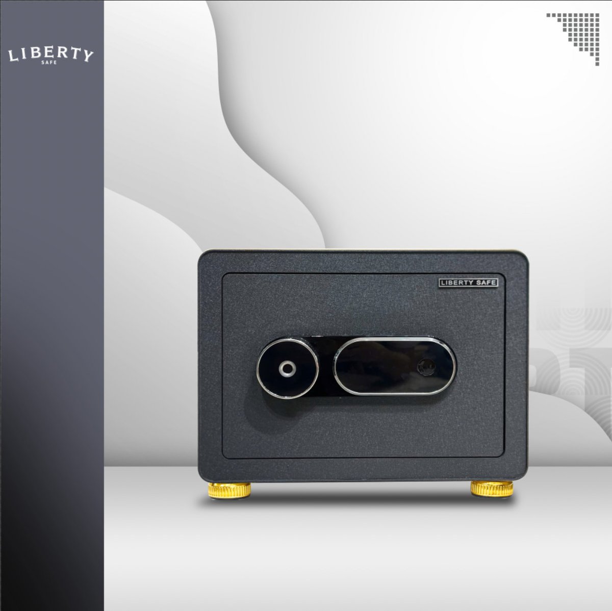 Két sắt thông minh Liberty Safe LB30S màu vàng (16kg)